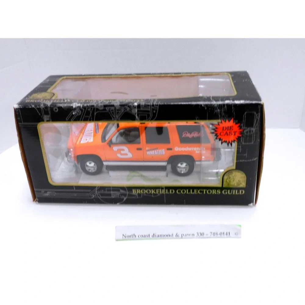Dale Earnhardt Wheaties Chevy Tahoe Diecast Brookfield Collectors Guild 97 DH132